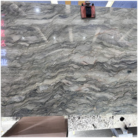 Dalles de quartzite Fusion Or Jaune Brésilien pour comptoirs de cuisine, revêtements muraux et salles de bain, rétroéclairées par LED, anti-corrosion, polies