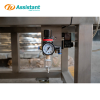 DELI ASSISTANT Theeblad Snijmachine Motor Tandwiel 380V/50HZ Multifunctionele Fruit- en Groenteverwerking 500kg/u Capaciteit