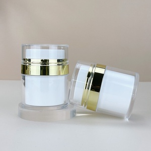 Envase Cosmético Personalizado de Alta Gama de 15ml 30ml 50ml 100ml para Crema de Ojos, Loción, Sérum, Bomba Dosificadora, Frasco Airless, Tapa de Plástico, Polvo Suelto - Product Image 1