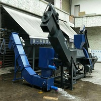 Machine de lavage de films plastiques usagés, ligne de recyclage de films LDPE, PP, PE pour films plastiques agricoles