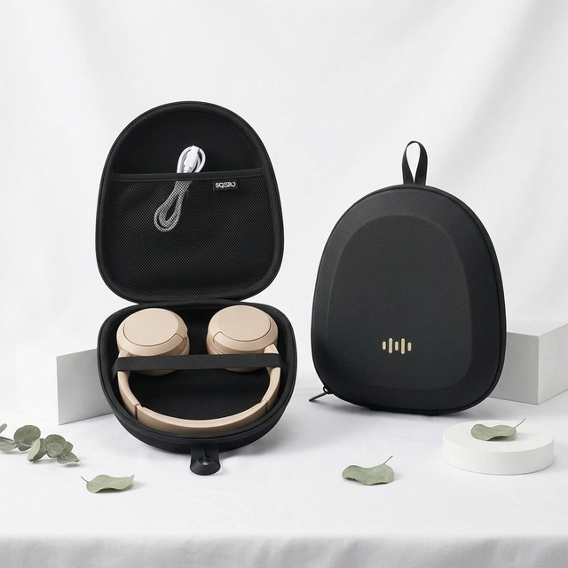 Custom EVA Earphone Case Carrying Bag Hard Headphone Case for Earphone Bag