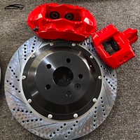 Kit de Pinzas de Freno Grandes de 4 Pistones GT4 Sistema de Freno Automático para BMW X4 X5 X6 E38 E39 E46 E53 E60 E65 E84 E85 E86
