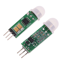Module détecteur de mouvement infrarouge pyroélectrique miniature PIR AM312 HC-SR501 HC-SR505 MH-SR602 avec support pour Arduino
