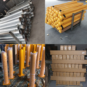 1400 مللي متر ارتفاع الثقيلة المجلفن للصدأ بولارد حماية وقوف السيارات بولارد - Product Image 6