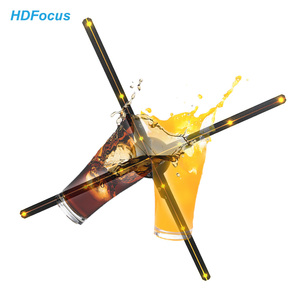 3D LED Holographic hiển thị Fan 65cm phong cách ba chiều máy quảng cáo - Product Image 1