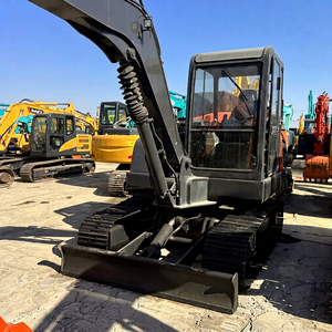 Excavatrice Doosan DH60 d'occasion avec cabine, moteur d'origine japonais, livraison rapide, mini-excavatrice pour travaux de construction de petite et moyenne envergure, expédition rapide - Product Image 1