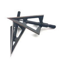 Pointe de flèche à 3 lames en acier inoxydable de qualité supérieure de Chine, équipement essentiel de tir à l'arc DIY, accessoire de flèche Jiewoo