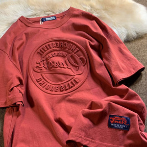 T-shirt da <span class=keywords><strong>uomo</strong></span> personalizzate 2026 di tendenza con logo in rilievo, stampa su cotone, t-shirt da <span class=keywords><strong>uomo</strong></span> 3D in rilievo, <span class=keywords><strong>taglie</strong></span> forti - Product Image 2