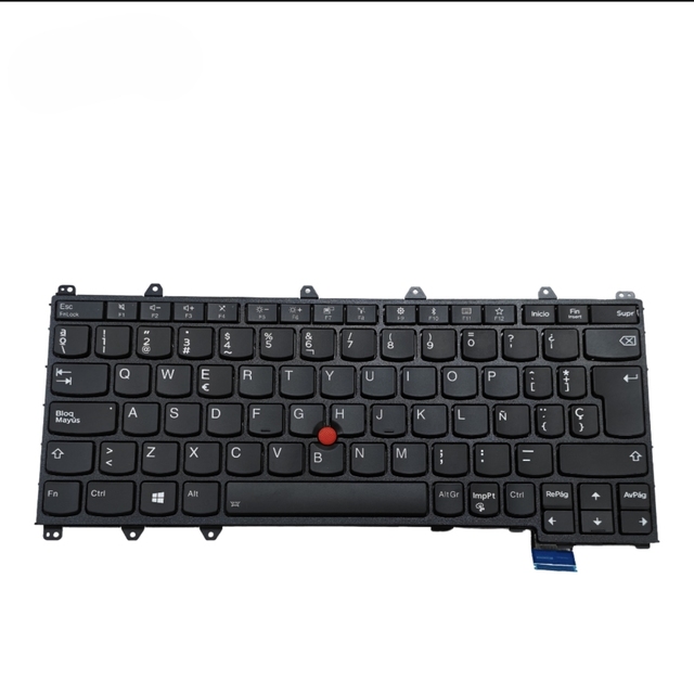 Keyboard for Thinkpad Yoga X370 X380 with backlight with pointer SP version laptop keyboard spare parts computer parts