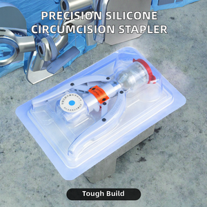 Juego de Instrumentos Desechables de Alta Calidad para Corte y Sellado de Heridas con Anillo de Sujeción de Silicona de Precisión Manual - Product Image 2