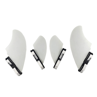 Double Tabs2 Fiberglass RM Quad Set Surfboard Fin pour les eaux océaniques