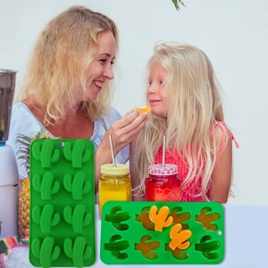 Gros 8 10 12 15 Trous Ananas Licorne Cactus Flamingo Pingouin Silicone Cuisson Moules à Chocolat - Product Image 6