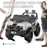 Mobil Mainan Anak Elektrik Baru Usia 2 hingga 4 Tahun, Kendaraan Off-road Empat Roda Berbahan Plastik, Bertenaga Baterai, Dilengkapi Remote Control