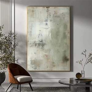 Dipinto a Olio <span class=keywords><strong>Classico</strong></span> Dipinto a Mano, Pittura a Olio Astratta Moderna con Texture su Tela, Opera d'Arte per Decorazione Murale - Product Image 1