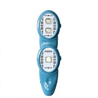 Lampe de rue LED COB à double tête étanche IP66, haute puissance, pour extérieur, autoroute, route