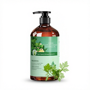 Ingwerwurzel-Traubenkernöl, ätherisches Öl, Körpermassageöl, antibakteriell, straffend, verkleinert die Poren, universeller Hauttyp, große Kapazität - Product Image 1