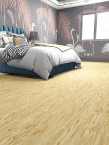 Color personalizado moda impermeable 4-9mm EVA patrones de piedra PVC sala de estar núcleo rígido SPC suelo de plástico - Product Image 3