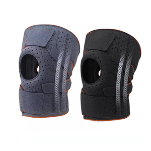 Rodillera de Neopreno Ajustable con Estabilizador de <span class=keywords><strong>4</strong></span> Resortes, Rodillera con Orificio de Rótula, Protector de Codo y Rodilla Deportivo - Product Image 5