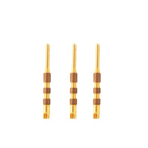 Terminales de latón de desconexión rápida, chapados en oro, 1P, para conectores eléctricos - Product Image 4