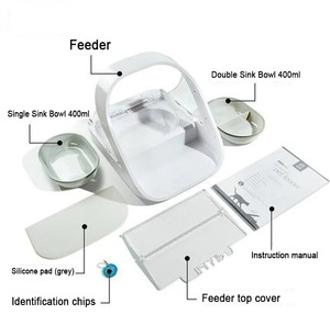 Nouvelle innovation intelligente mangeoire pour animaux de compagnie identification par micropuce mangeoire <span class=keywords><strong>électronique</strong></span> automatique pour <span class=keywords><strong>chat</strong></span> adaptée aux deux bols pour chiens de nourriture sèche humide - Product Image 6