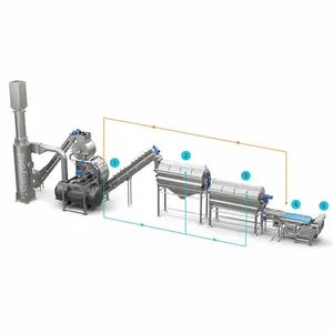 Yellow Peach Canned Production Line pineapple slices, tid-bits, or chunks. It is composed of an automatic and continuous system