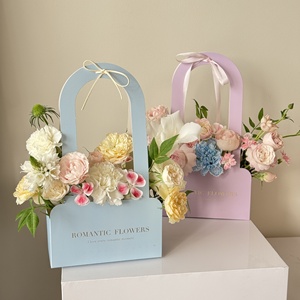 Caja <span class=keywords><strong>de</strong></span> Embalaje <span class=keywords><strong>para</strong></span> Ramo <span class=keywords><strong>de</strong></span> Flores con 38 Secciones, Color <span class=keywords><strong>Madera</strong></span>, <span class=keywords><strong>para</strong></span> el Día <span class=keywords><strong>de</strong></span> la Madre, con Bolsa <span class=keywords><strong>de</strong></span> Mano <span class=keywords><strong>de</strong></span> Cartón Blanco <span class=keywords><strong>para</strong></span> <span class=keywords><strong>Arreglos</strong></span> <span class=keywords><strong>Florales</strong></span> DIY - Product Image 3