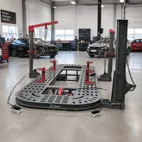 Machine de redressage de carrosserie automobile OBEC avec banc de mesure 3D certifié CE pour châssis monobloc en métal/fer