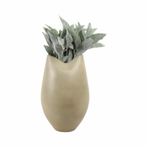 Vaso ovale moderno in ceramica per soggiorno e decorazioni per la casa, vaso decorativo in terracotta per camera da letto e esposizione in ambienti interni - Product Image 2