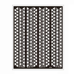 Plantillas de Henna para Serigrafía CF, Plantillas Temporales de Tatuaje de Henna, Plantillas de Henna de Estilo Africano - Product Image 1