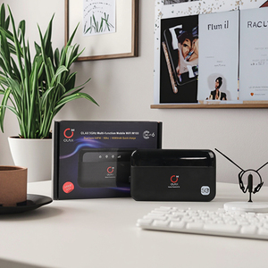 راوتر واي فاي محمول OLAX M100 مع بنك طاقة 10000 مللي أمبير، نطاق مزدوج 2.4 جيجا و5.8 جيجا، واي فاي 6، راوتر متنقل 4G، مودم راوتر LTE من الفئة 4 - Product Image 1