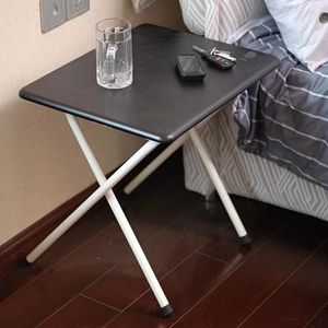现代简约折叠书桌金属茶几便携式耐用电脑桌书桌办公室和学习桌 - Product Image 2