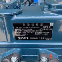 Conjunto de Motor de Excavadora D722 Compatible con U10-3 U15 U17 CX12D SY16C SY18C, Piezas de Maquinaria de Construcción