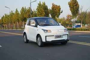 Depósito Mini Vehículo Eléctrico 90kmh 400km 3 Puertas <span class=keywords><strong>2</strong></span> Asientos EV Gama EV Coche Pequeño Alaval Solar <span class=keywords><strong>2</strong></span> con Panel Solar - Product Image 3