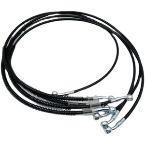 Tubo flessibile olio <span class=keywords><strong>frizione</strong></span> freno rinforzato idraulico 10mm * 90cm per il prodotto di sistemi di carrozzeria da corsa per motocicli - Product Image 6