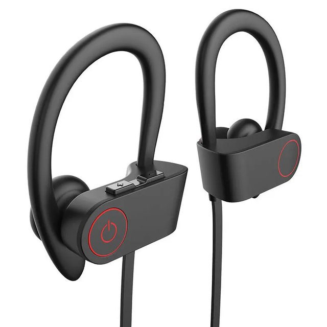 Cyber Blue Best Seller U8 Wireless Headset In-ear Stereo Sport Earbuds Portable Neckband Headphones Waterproof Earphone Earhook