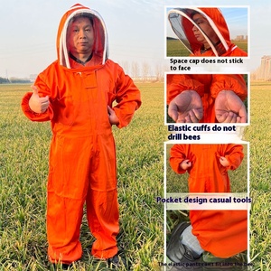Peralatan pelindung dari lebah, tebal Anti-Stinging pakaian penjaga lebah Anti-Bee untuk pertemuan madu terhubung dengan Bee - Product Image 4