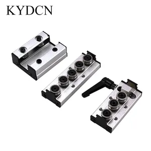 SGR20 Rectangle Wheel Rail Gcr15 Axis Linear Motion Guide Steel Rail And Wheels Double Axial Core Linear Guide For CNC