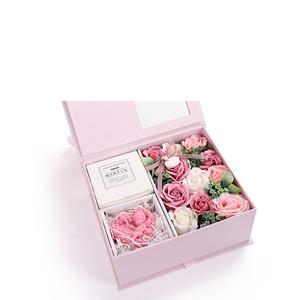 กล่องของขวัญช่อดอกไม้คาร์เนชั่น2024สำหรับวันวาเลนไทน์การ์ดแฮนด์เมดสำหรับครูของคุณที่สร้างสรรค์และใช้งานได้จริงด้วยดอกไม้สบู่ - Product Image 6