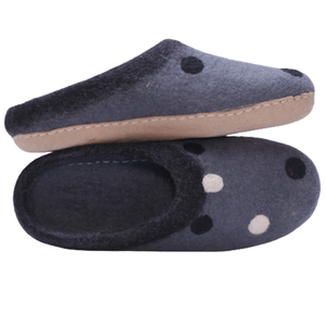 Top vente unisexe intérieur feutre pantoufles hommes femmes toutes saisons portable maison chaussures chaud antidérapant pour l'hiver été - Product Image 4