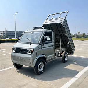 Mini camionnette électrique 4x4 tout-terrain, capacité de charge de 1000 kg, 2 places, camionnette électrique de livraison pour la ferme, certifiée EEC, directement de l'usine - Product Image 1