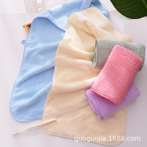 Serviettes de toilette en polaire corail 35x75cm, absorbantes et à séchage rapide, pour salons de beauté et cadeaux - Product Image 2
