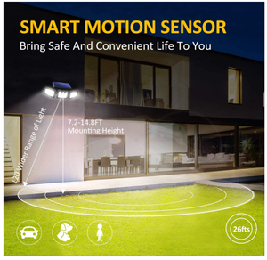 مصابيح خارجية غامرة تعمل بالطاقة الشمسية LED مقاومة للماء مع تقييم IP65 جسم مصباح ABS لـ ، - Product Image 5