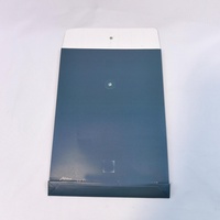 Enveloppes à lien en tissu bleu foncé personnalisées et professionnelles pour documents officiels, usage professionnel