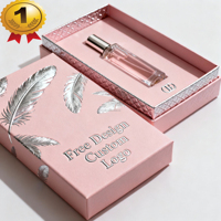 Caja de botella vacía de Perfume de lujo Acabado mate Logotipo personalizado Impreso Reutilizable Ecológico Cartón Cosmético Embalaje de regalo