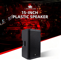 Haut-parleur PA actif DSP 15 pouces Vantas-155DSP, amplificateur de classe D 2000W de puissance maximale, haut-parleur audio professionnel pour scène, mariage, concert