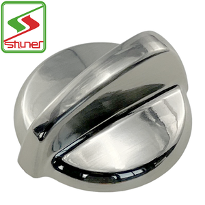 ลูกบิดควบคุมเตาอบเคลือบโครเมียม ABS รุ่น WB03T10325, ลูกบิดเตาแบบแกนรูปตัว D, ลูกบิดเตาแบบเคลือบสีเงิน - Product Image 3