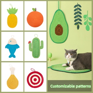 Tabla <span class=keywords><strong>de</strong></span> rascado para gatos <span class=keywords><strong>de</strong></span> aguacate con almohadilla <span class=keywords><strong>de</strong></span> Sisal, garra anticaspa, cojín sin sofá, juguete para gatos y protector, rascador <span class=keywords><strong>de</strong></span> árbol para gatos - Product Image 6