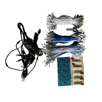 Encodeur d'arcade USB direct d'usine, zéro latence pour PC et jeux d'arcade de grue, matériau plastique, commandes en gros bienvenues