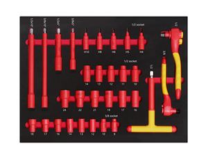 <span class=keywords><strong>Chariot</strong></span> de rangement professionnel à 7 tiroirs pour outils, coffre/armoire/<span class=keywords><strong>chariot</strong></span> pour ensemble d'outils isolés VDE de 124 pièces - Product Image 4