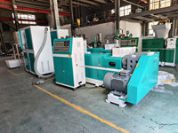 Granulateur à vis simple SJ-100F pour plastiques HDPE, LDPE, LLDPE, refroidissement par air, machine de recyclage